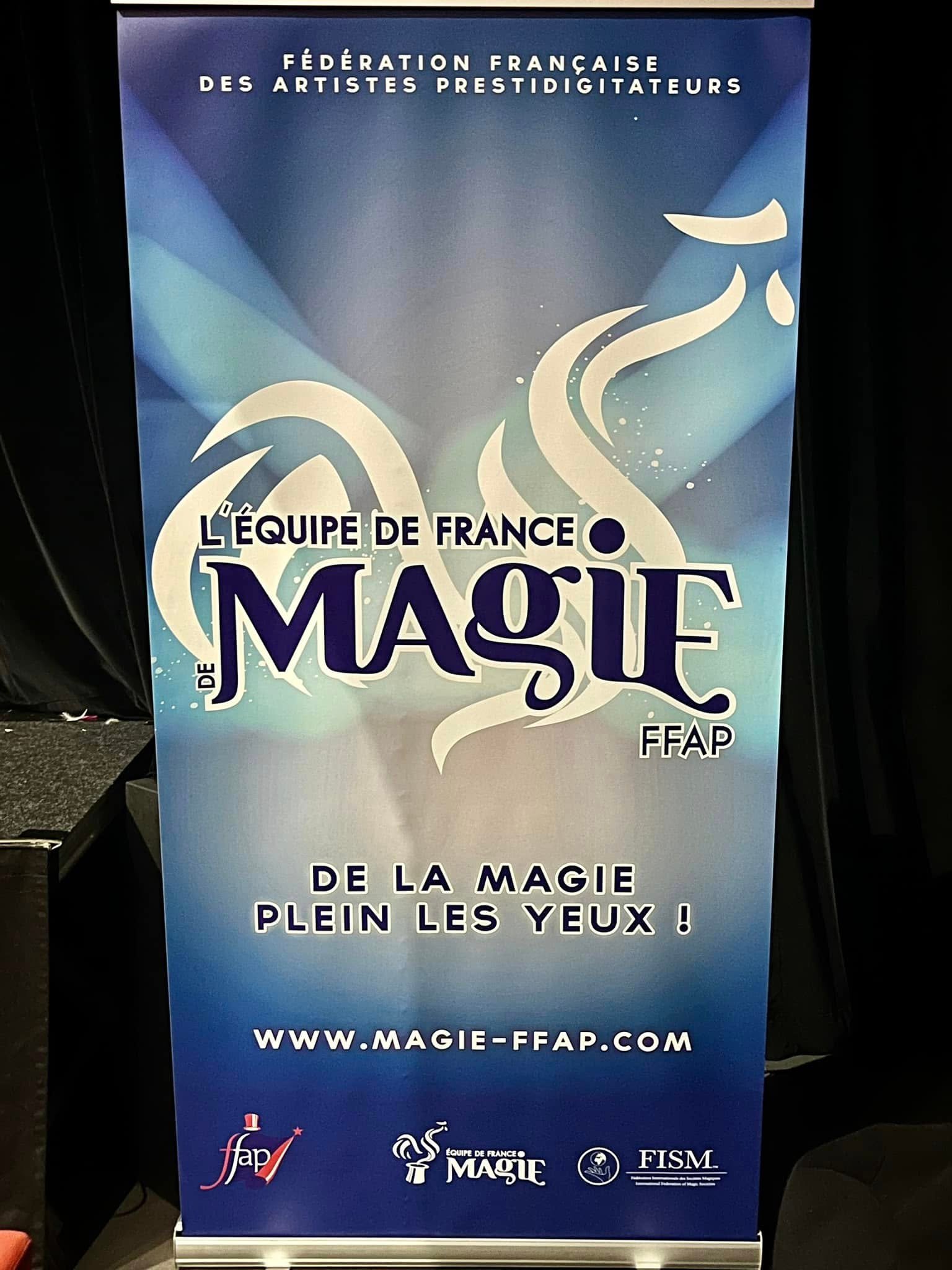 Janvier 2025 Gala de l’équipe de France de magie à la Maison de la magie Robert-Houdin à Blois